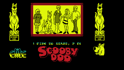 Scooby doo Title Screen